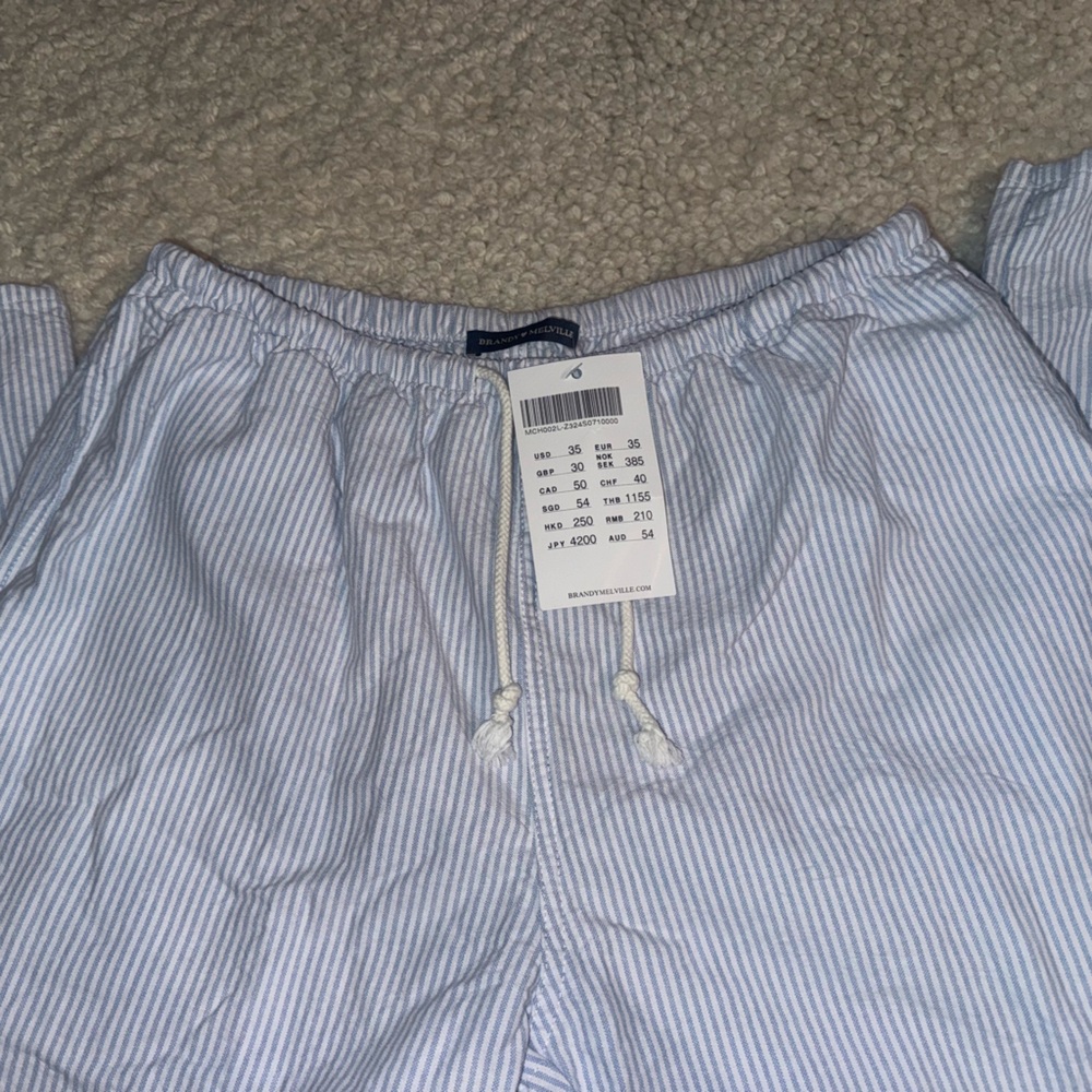 brandy melville linen pants